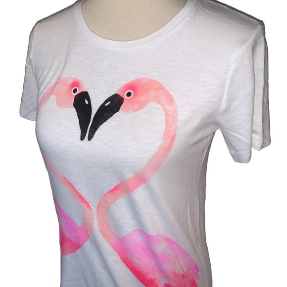 NWT - J. Crew Factory Flamingo Love Collector Tee - Picture 8 of 11